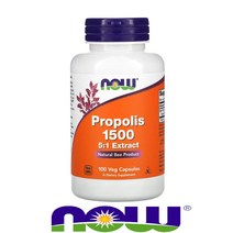 나우푸드 야생 꿀벌 프로폴리스 5:1 추출물 1500mg 플라보노이드 100캡슐