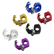 하템몰 배달대행 바이크용품 다용도 봉지걸이 22mm 핸들바용 후크, 레드