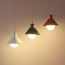 디자인팜 꼬마모자1등 펜던트 식탁조명 인테리어 포인트 예쁜조명 심플 모던 GM-1, B-1.꼬마모자1등(화이트)램프미포함