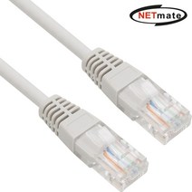 강원전자 넷메이트 NMC-U5100G CAT.5E UTP다이렉트 케이블 10m