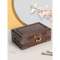 마호가니 보석 상자 원목 보석함 쥬얼리 예물 보관함