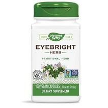 Natures Way 아이브라이트 허브 430mg 100캡슐, 1개, 기본