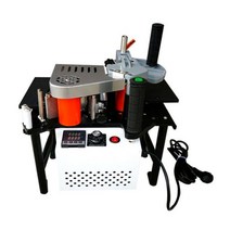 밴딩기 1200W 수동 엣지 밴딩 머신 양면 스트레이트 커브 우드 컷 속도 조정 휴대용 밴더 110V 220V, 02 220V_01 미국, 01 1200W