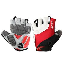 오픈핑거글러브 복싱 ufc 이종격투기 12온스 Giyo-사이클링 핑거리스 장갑 자전거 하프 핑거 젤 라이크라, 03 S-10 Red_05 XL