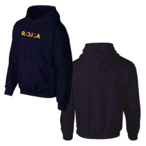 보드미 ROKA 기모 후드티 옐로우 네이비