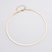 스네이크목걸이 뱀줄목걸이 18k 14k 실버 두줄 목걸이 을위한 간단한 쇄골 체인 블레이드 스네이크 골드 컬