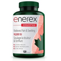 ENEREX 세라펩타아제 영양제 SERRAPEPTASE 90000SU 120정, 1개