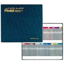 동아측기 [펜텔] 전문가용 오일파스텔, 50개 세트(흰색2개)