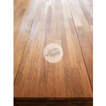 우드창고 멀바우 계단재 집성 38Tx300x3600mm 계단판재 계단바닥 목재 홈데코 셀프인테리어 계단구조재