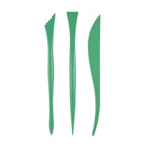 파디코 점토용 플라스틱 주걱칼 3종 세트