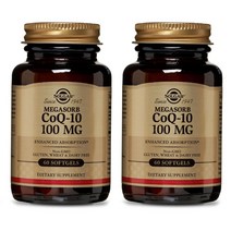 솔가 메가솔브 CoQ-10 100mg 소프트젤, 60개입, 2병