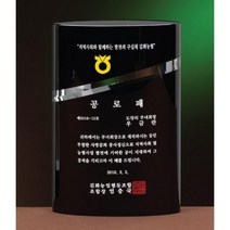 크리스탈 상패 GM0596 공로패 감사패 추대패, 단품