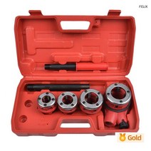 파이프 머신 플라스틱 파이프 threader 수동 물 힌지 트위스트 플레이트 다이 스레딩 키트 1/2 3/4 