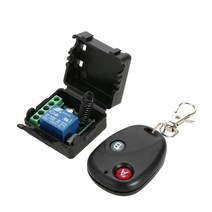 Haomenyi 원격 조작 스위치 (1) 제어기와 AK-12 + RK01SY-AK-BF02 DC 12V 단일 단락 작은 가방 *, 1개