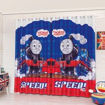 토마스와친구들 토마스기차 커튼 제작 맞춤 거실 작은방 가리개 캐릭터 커텐