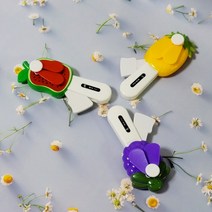 제이데이즈 강력한 버튼식 휴대용 과일 선풍기 패키지, 과일 (삼 set)