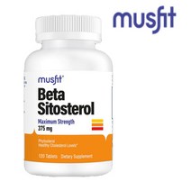 Musfit 베타 시토스테롤 피토스테롤 355mg 120정