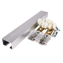 존슨 로라세트 레일 폴딩 슬라이딩 도어 미닫이문 롤러 호차 스톱퍼 세트, 홀딩용 존슨로라세트 (중), 베어링