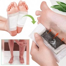 디톡스 생강 풋 패치 발 피로회복 패치 건강 발 패치 10pcs*2/4/6/9, 10매입*6