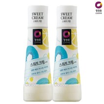 청정원 레몬과 우유크림 포테이토샐러드 스위트크림 드레싱300g, 2개