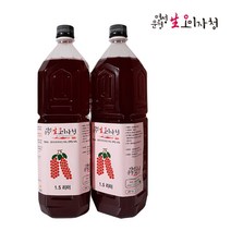 [명성문경오미자] 문경 오미자청 1500ml 2병 중용량, 1개입, 2개