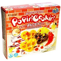 USA직구 크라시 고급 제품 팝핀 일본 쿠킨 DIY 캔디 워플 킷 1.3ounce 1팩, 상세참조, 수량