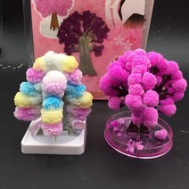 꽃피는나무 다채로운 인테리어 DIY 종이나무 디자인, 벚꽃 + 채색나무 + 나무
