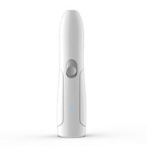 애견 미용기 이발기 전기 애완동물 네일 연마기 개 손톱깎이 USB 충전식 발 커터 그루밍 트리머 반려동물 액세서리, white