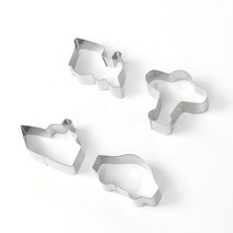 기차 비행기 탈것 반죽 쿠키 모양틀 8P 제과 추천 제빵 요리놀이