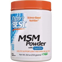 닥터스 베스트 옵티 MSM 엠에스엠 파우더 분말 250g, 2개