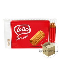 로투스 비스코프 싱글팩 개별포장 156g 1박스(12봉 총300개입), 단품