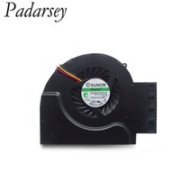 호환 쿨러 Padarsey-CPU 냉각 팬 레노버 W510 T510 씽크패드 통합 그래픽, Black