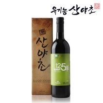 유기농산야초 125초 3병할인 발효원액 효소 진액, 3병, 750ml