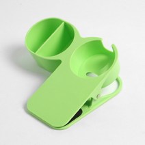 집게형 테이블 컵홀더 그린 아이디어 컵홀더 책상 컵홀더 거치대