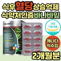 어르신 공복 식후 혈당 낮추는 바나바잎 영양제 추천 식약처인증 건강식품 코로솔산 보조제 캐나다 직수입 직구 중년 노년 여성 여자 남성 남자 40대 50대 60대 70대 부모님 노인