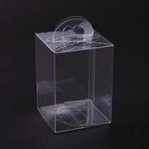 올댓허브 투명 케이스손잡이-1호-10개 캔들상자, 10개 1세트