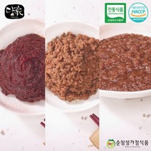 자운영 [전북 우수상품][담가] 전통장류 3종세트 (고추장 +된장+ 쌈장) * 2개, 1