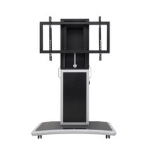 보인 EV-1 이동식 전자칠판 대형 TV거치대 전동식 높이조절 55~100인치 R, 선택안함, (유리선반(+50000원)