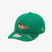 뉴에라 MLB 쿠퍼스타운 아이콘 볼티모어 오리올스 레트로 크라운 스트랩백 켈리 그린 13338336