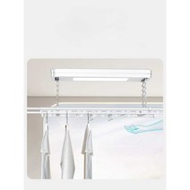 전동 빨래건조대 반자동 바람건조 베란다 빨래걸이, (D-3130S)혁신적인 옷과 이불 공유 + 음성 +