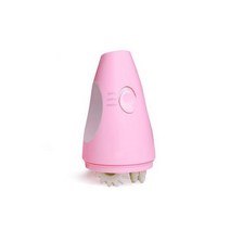 바디 셀룰라이트 마사지기 마사지 체중 감량 기계 롤러 복부 운동 핸들 전신 슬리밍 도구, 분홍색_EU 플러그