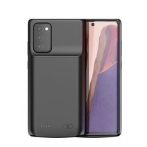 리아 삼성 갤럭시 노트20 울트라 고속충전 일체형 대용량 보조 배터리 케이스 6000mAh, 노트20울트라