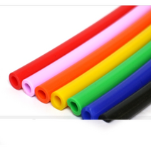 폼랜스용 실리콘호스 (7색/20cm) 7색 가능, 블랙