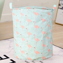 세탁 바구니 Foldable 코튼 린넨 라운드 방수 주최자 양동이 햄퍼 의류 장난감 대용량 홈 스토리지, A-12