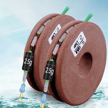 채비를 한번에 맞추는 낚시줄세트, 4.5m, 1.5호