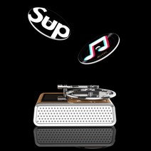 JSTAR 레코드 방향제 실내 포인트 감성 인테리어 태양열 LP판 회전 자동차 카페 실내용품, 카본