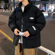 남자 경량 숏패딩 오버핏 다운패딩 블랙프라이데이 22FW