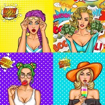 자투리 DTP옥스포드컷트지 팝아트 택1, DTP옥스포드컷트지 사탕팝아트