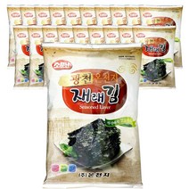 소문난 광천온천지 재래김, 1박스