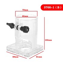 루터기 트리머 목공 루타 루터 테이블 마키타 배터리 RT0701C/Worx WU601 용 트리머베이스 밸런스 보드 목, 02 3700-1B